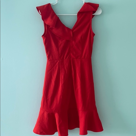 Ruffled cocktail dress - Picture 2 of 3